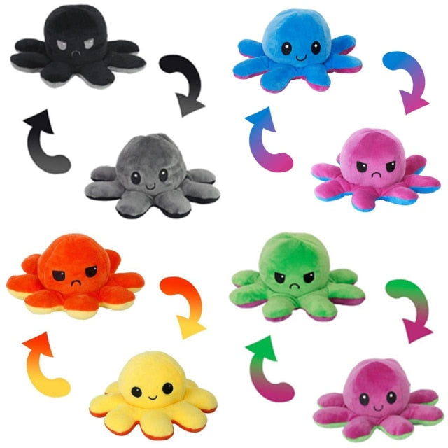 4 Pcs Octolove™ Plushies - Reversible Octolove