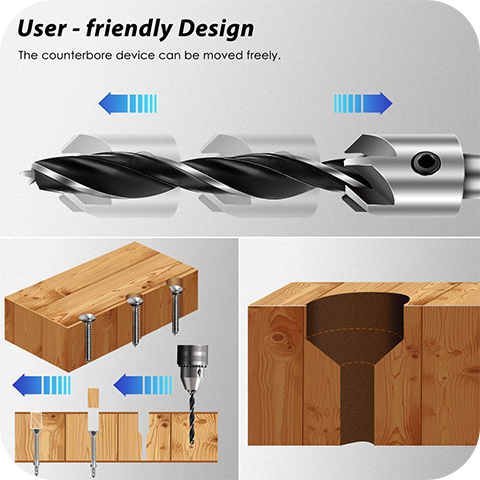 Countersink Drill Bits™ (7 Pcs)