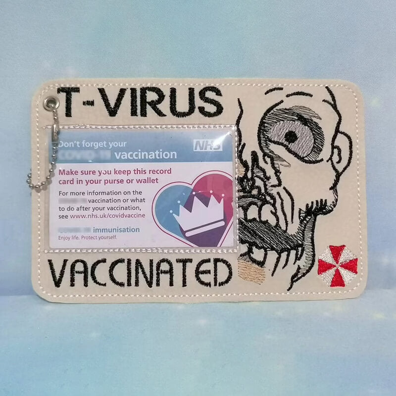 Vaccine Card Protector - Cute Reagent Card Protector